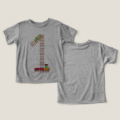 1er Anniversaire Train Railroad Thème 1 An Enfants (Design Recto & Verso)