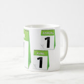 1er avril tasse de calendrier (Devant droit)