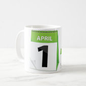 1er avril tasse de calendrier (Devant gauche)