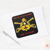 1ER BATAILLE 5E CAVALRY 1ER CAVALRY STICKERS (Enveloppe)