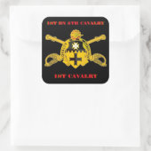 1ER BATAILLE 5E CAVALRY 1ER CAVALRY STICKERS (Sac)