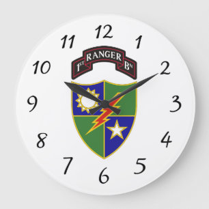 1er Bataillon - 75e Régiment de Rangers - Horloge 