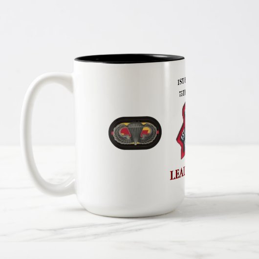 1ER BATAILLON (RANGER) 75E MUG D'INFANTERIE (Gauche)