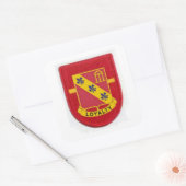 1ER BN 319E ARTILLERIE DE CHAMP FLASH/DUI STICKERS (Enveloppe)