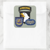 1ER BN 502D INFANTERIE 101E STICKERS AÉROBORNES (Sac)