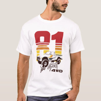 1er Gen 1981 Toyota 4WD Truck Tshirt
