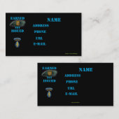 1er groupe des forces spéciales vétérinaires carte (Devant / Derrière)