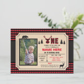 1er Invitation de contrôle Invitation de Lumberjac (Debout devant)