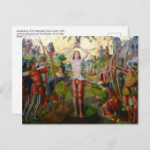 1er Martyre de Saint-Sébastien (M 013) Carte posta (Devant / Derrière)