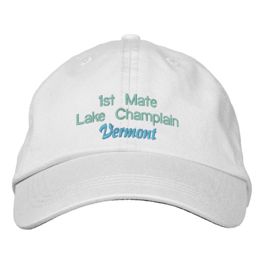 1er Mate - Casquette ajustable féminin (Devant)