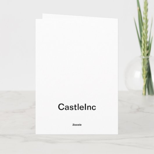 1er modèle de carte d'anniversaire (Dos)