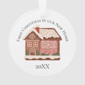 1er Noël dans notre maison en pain d'épice (dos)