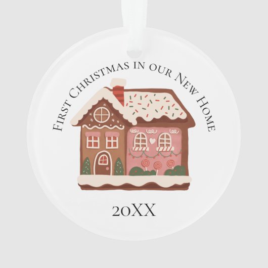 1er Noël dans notre maison en pain d'épices (dos)