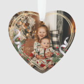 1er Noël en grande soeur Gold Frame Photo (devant)