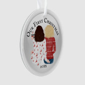 1er Noël gay femme laide pull DO-IT-YOURSELF photo (devant)