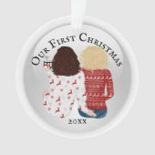 1er Noël gay femme laide pull DO-IT-YOURSELF photo (devant)