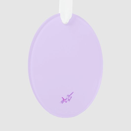 1er ornement ovale d'oeuf lapin de Pâques pour béb (dos)