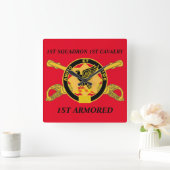 1ER SQUADRON 1ER CAVALRY 1ER HORLOGE ARMOIRE (Maison)