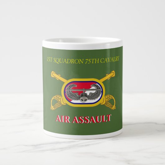 1ER SQUADRON 75E CAVALRY 101E AIRBORNE MUG (Devant)