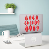 1er Sticker Contour pour vétérans de la Force spéc (Ordinateur portable sur le bureau)