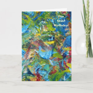 1ère carte d'anniversaire