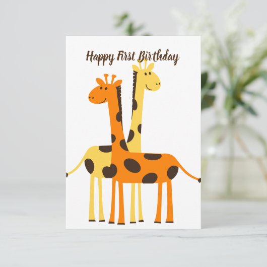 1ère carte d'anniversaire (Debout devant)