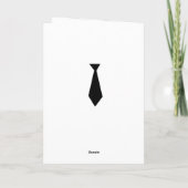 1ère Cravate de Fête des pères...ed Ensemble Carte (Dos)