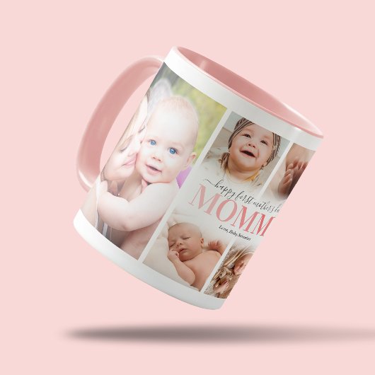 1ère Fête des Mères Photo Collage Mug