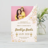 1ère invitation à la communion sainte (Debout devant)