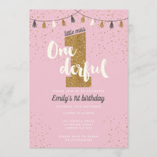 1ère invitation anniversaire - Filles parties scin
