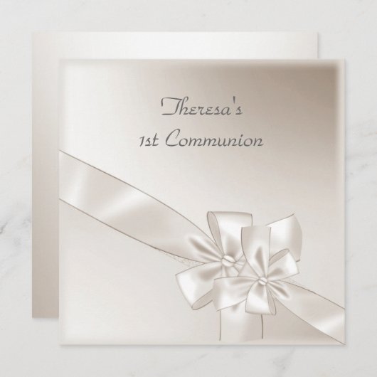 1ère invitation du Parti Communion (Devant / Derrière)