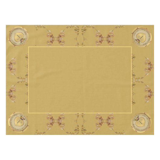 1ère Mariage d'or en ocre nappe (Devant (Horizontal))