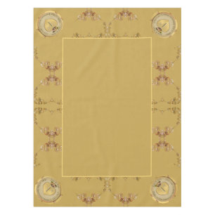 1ère Mariage d'or en ocre nappe
