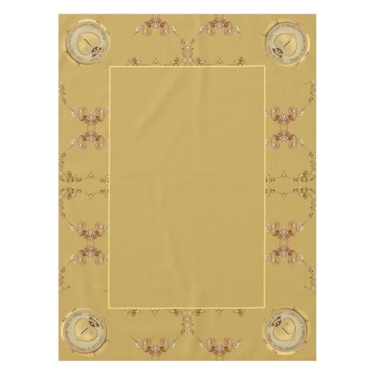 1ère Mariage d'or en ocre nappe (Devant)