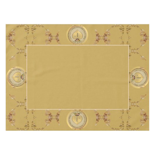 1ère Mariage d'or en ocre nappe (Devant (Horizontal))