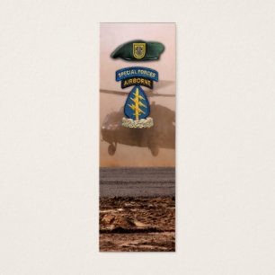 1ère marque-page des forces spéciales Green Berets