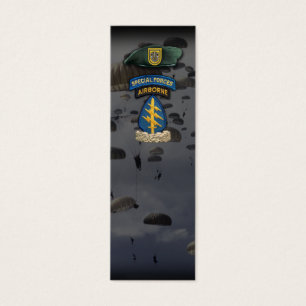 1ère marque-page des forces spéciales Green Berets