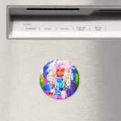 1FAERY POP PAARSE MAGNEET (Insitu (Vaatwasser))