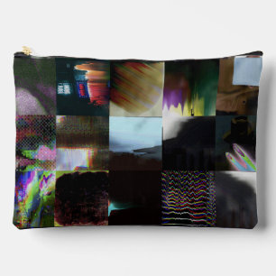 1FB1F9F4 Cyberpunk Glitch Art Mozaïek Abstract Etui