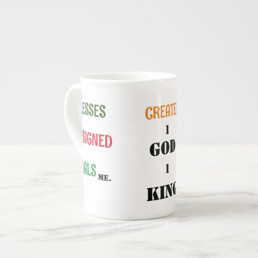 1God1King créé par Collection Specialty Mug (Devant gauche)