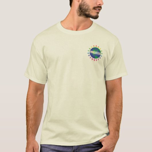 1HappyPlanet T-shirt (Voorkant)