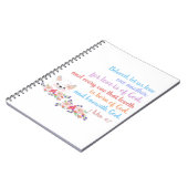 1Johannes4:7 Bijbelvers Notitieboek (Linkerzijde)