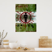 1John 3:9 Kan niet zonnen Poster (Keuken)