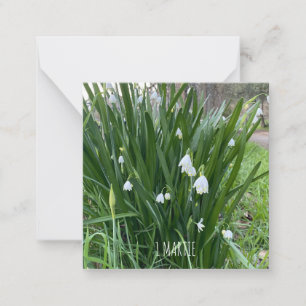 1Martie Note Kaart Notitiekaartje