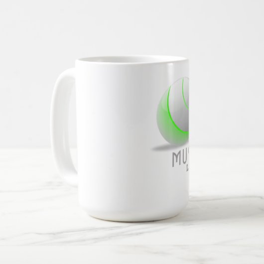 #1Musique Lover Ringer Mug (Devant gauche)