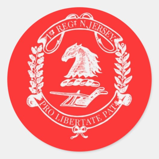 1NJ Logo Kleine Sticker (Voorkant)