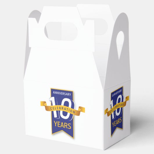 1O Jaar Jubileum Design Bedankdoosjes (Geopend)