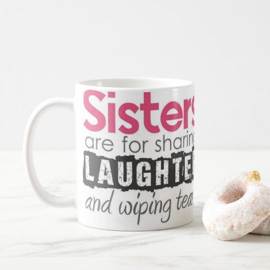 1oz de Aangepaste Mok van de Zusters voegt Foto do (Met donut)