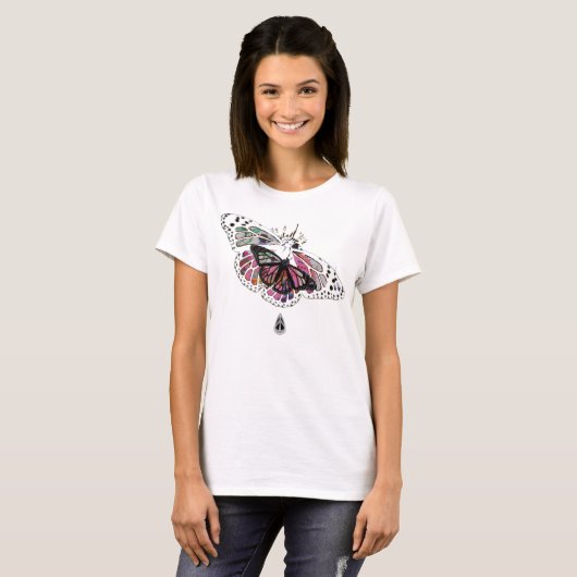 1PEACE "Butterfly Butterfly" T-shirt (Voorkant volledig)