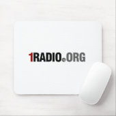 1Radio mousepad Muismat (Met muis)